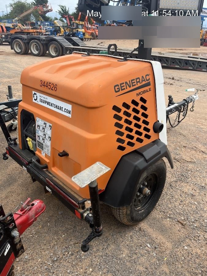 2023 Generac MLT2 Diesel, Flex Switch 120V Input, Powerzone Controller, (4) 320W LED Lights, 4kW Generator, 39.9 Gal Fuel Tank, 2" Ball, T3
