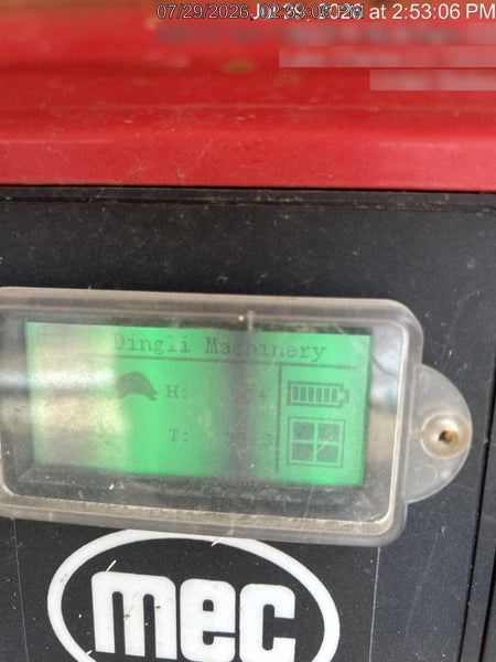 2019 MEC 1330SE Motion Alarm, Beacon, Includes MachineLink keypad and telematics device