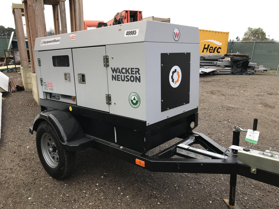 2019 WACKER NEUSON G25