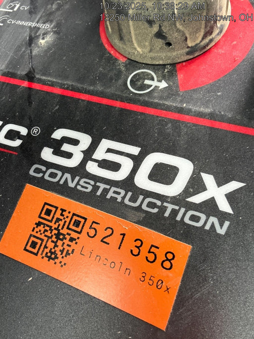 2025 LINCOLN ELECTRIC FLEXTEC 350X