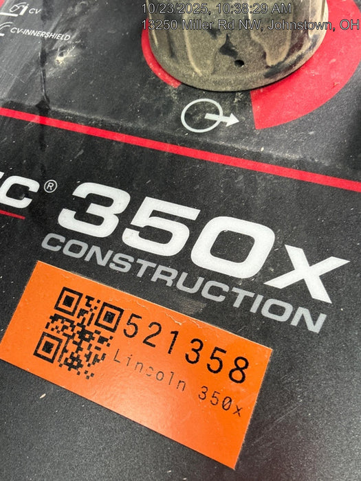 2025 LINCOLN ELECTRIC FLEXTEC 350X