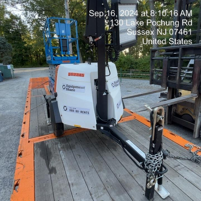 2023 Generac MLT2 Diesel, Flex Switch 120V Input, Powerzone Controller, 
(4) 320W LED Lights, 4kW Generator, 39.9 Gal Fuel Tank, 2" Ball, T3