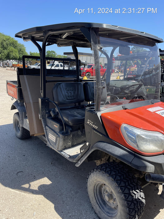 2022 Kubota RTV-X1140W-H Plastic Canopy, Windshield Acrylic Clear, LED Strobe Light, Wire Harness Kit, Back up Alarm