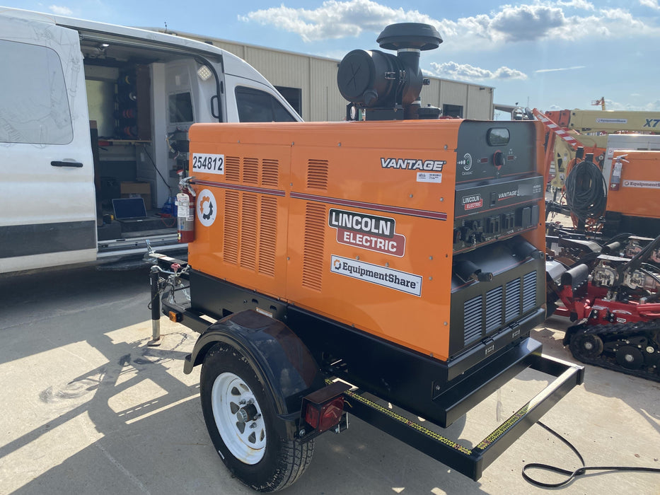 2022 Lincoln Electric Vantage 549X Crosslink Technology, Trailer Mounted, ES Decals, T3