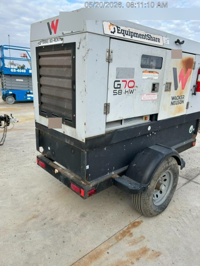 2019 WACKER NEUSON G70