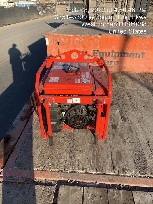 2020 Multiquip GA6HR Gen 6kW Honda GX340 GFCI Wheel Kit