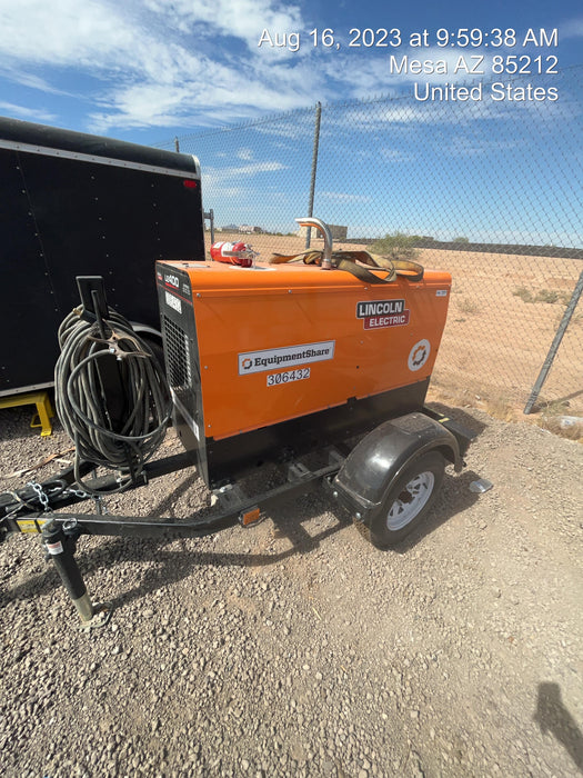 2023 Lincoln Electric LE400 Kubota V1505, Trlr, Cable Rack, Light Kit, ES Decals, T3