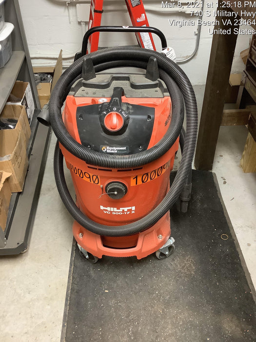 2020 HILTI VC 300-17 X