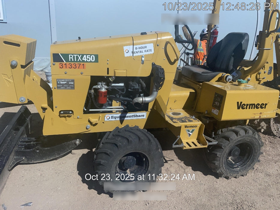 2023 VERMEER RTX450