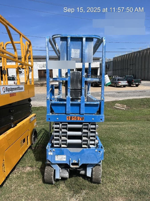 2020 Genie GS-1930 Fixed rails with chain entry gate - Pre A92.20