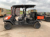 2022 Kubota RTV-X1140W-H Plastic Canopy, Windshield Acrylic Clear, LED Strobe Light, Wire Harness Kit, Back up Alarm