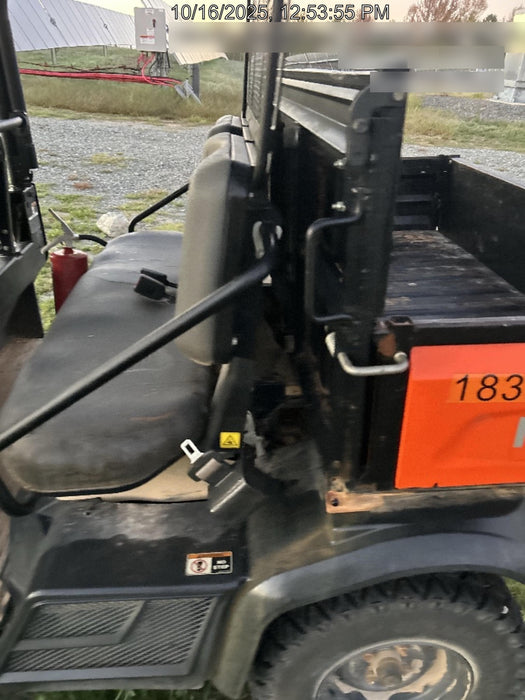 Kubota RTV-X1140W-H Plastic Canopy, Windshield Acrylic Clear, LED Strobe Light, Wire Harness Kit, Back up Alarm