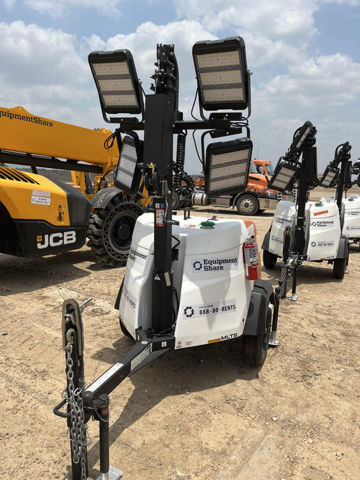 2024 Generac MLT2 Diesel, Flex Switch 120V Input, Powerzone Controller, 
(4) 320W LED Lights, 4kW Generator, 39.9 Gal Fuel Tank, 2" Ball, T3