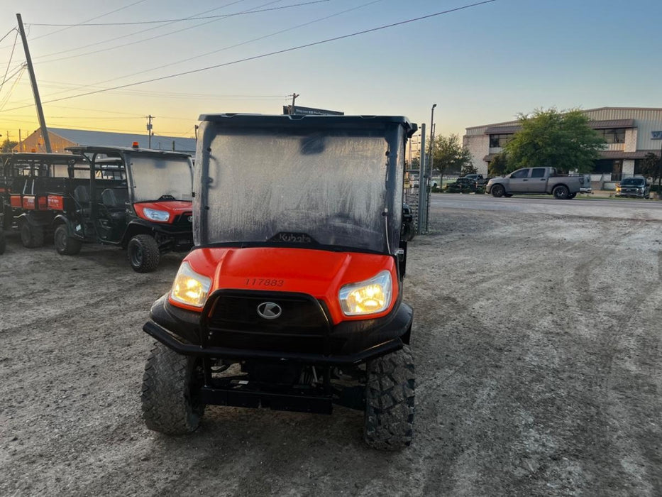 2020 Kubota RTV-X1140W-H 4WD, LED Strobe, Windshield Acrylic Clear, Plastic Canopy, Wire Harness Kit, Backup Alarm