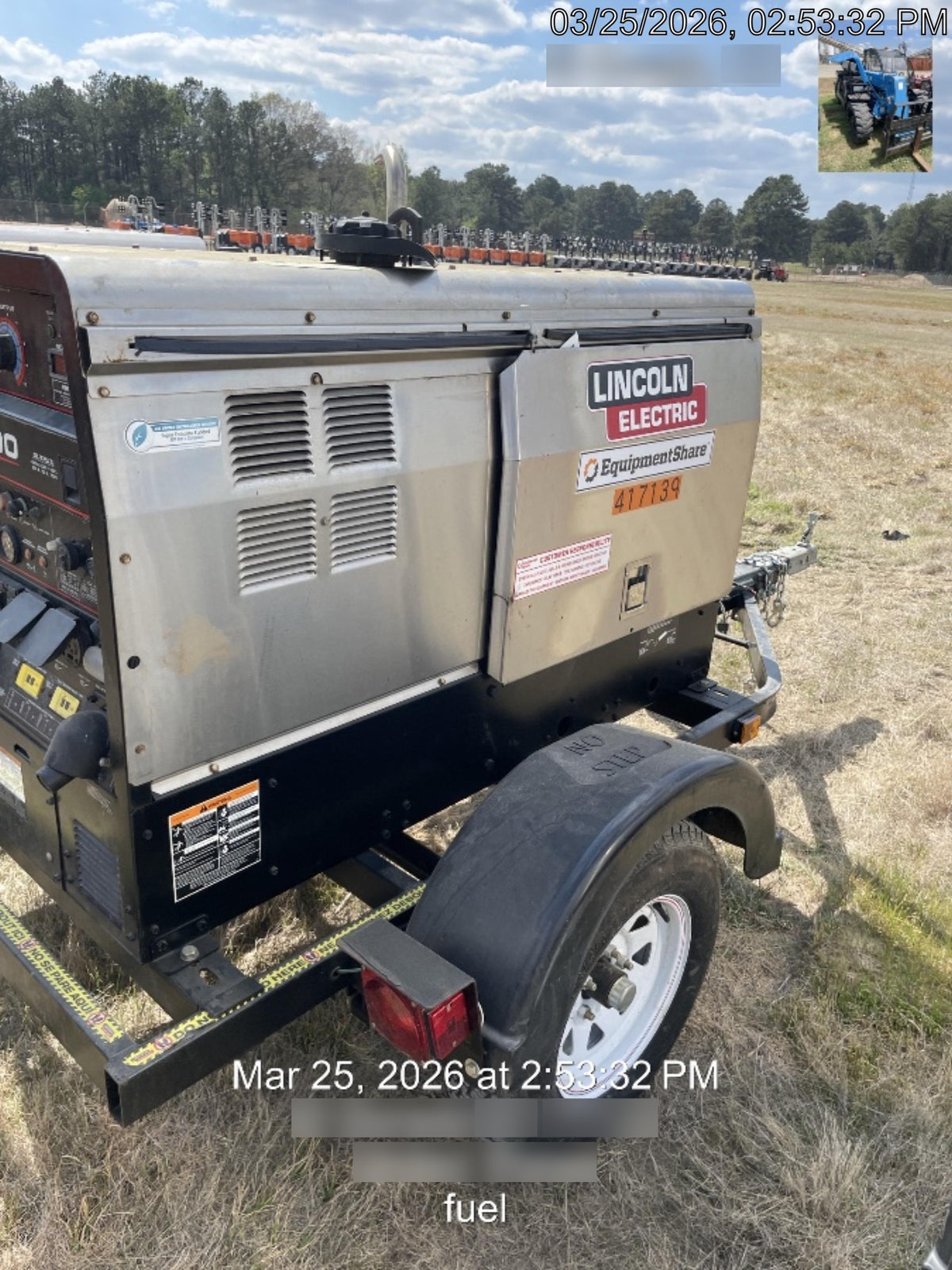 2024 Lincoln Electric LE400 Kubota V1505, Trlr, Cable Rack, Light Kit, ES Decals, T3