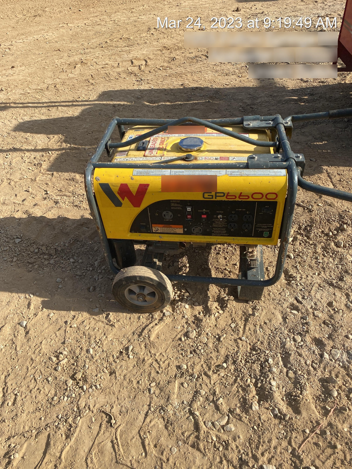 2020 WACKER NEUSON GP6600A