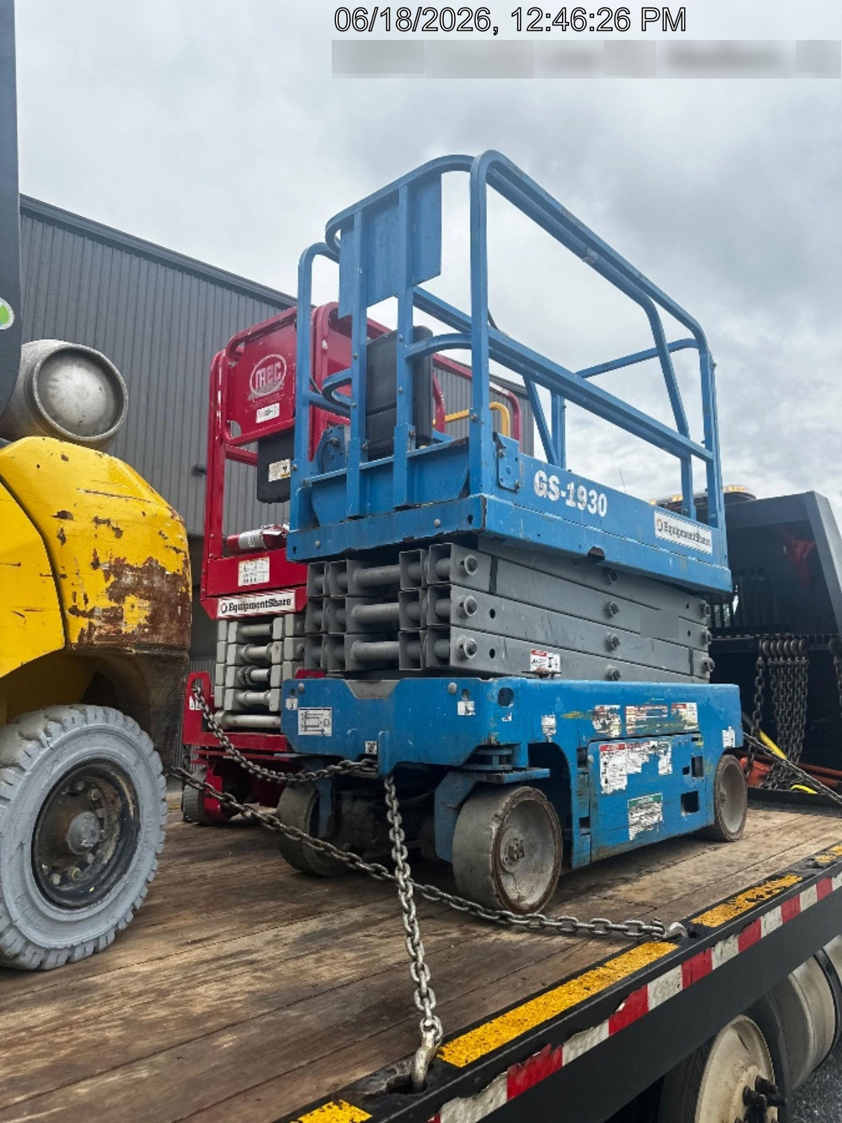 2019 Genie GS-1930 Fixed rails with chain Entry