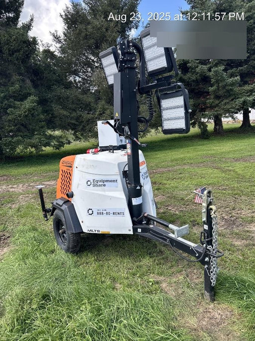 2024 Generac MLT2 Diesel, Flex Switch 120V Input, Powerzone Controller, 
(4) 320W LED Lights, 4kW Generator, 39.9 Gal Fuel Tank, 2" Ball, T3