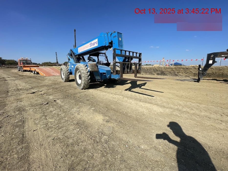 2017 Genie GTH-1056 Genie GTH1056, Solid Tires, 60" carriage, Light Kit, Open ROPS