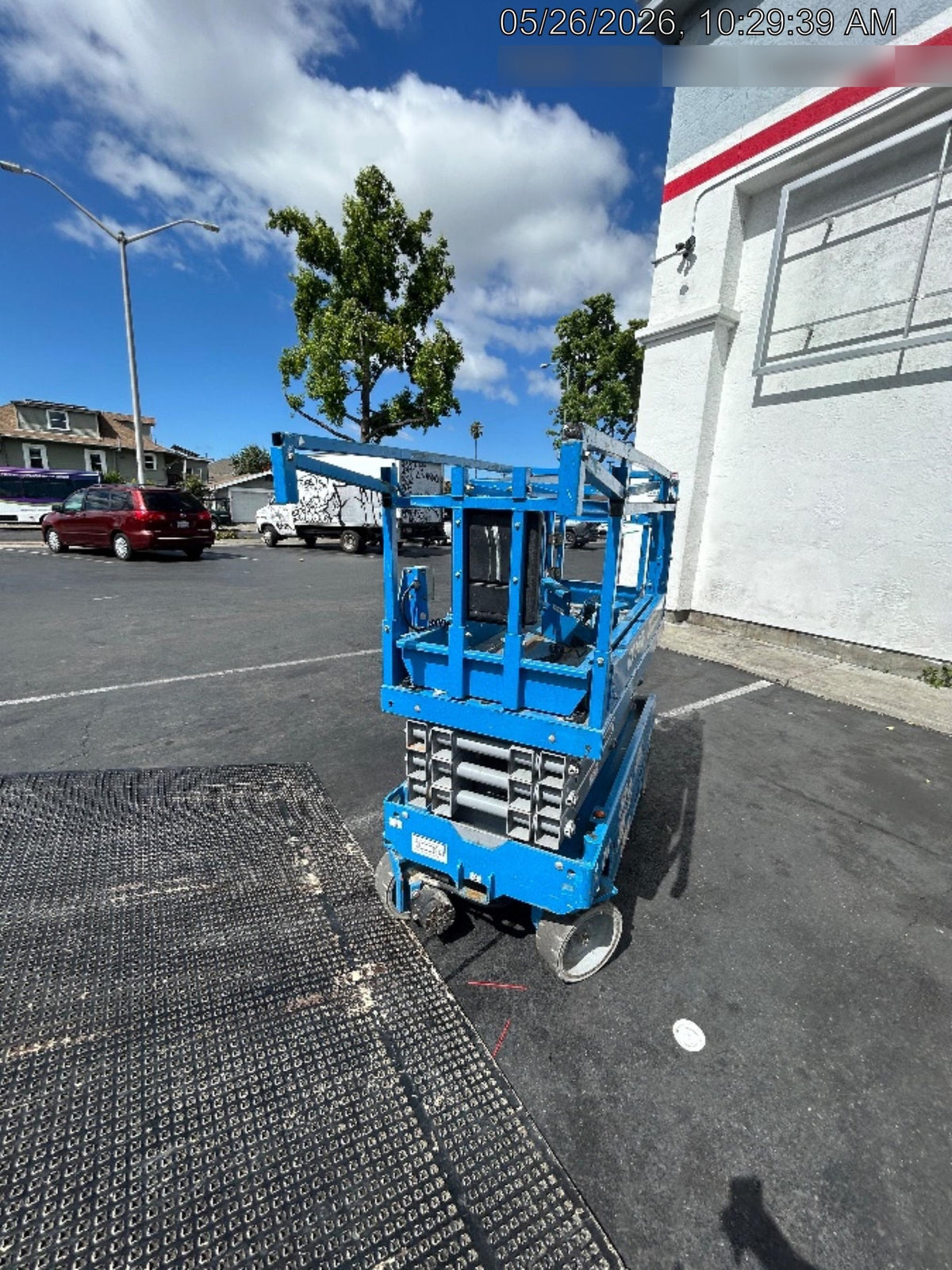2020 Genie GS-1930 Solid Non Marking Tires, Beacon, Folding rails with half height swing gate, 800W Inverter