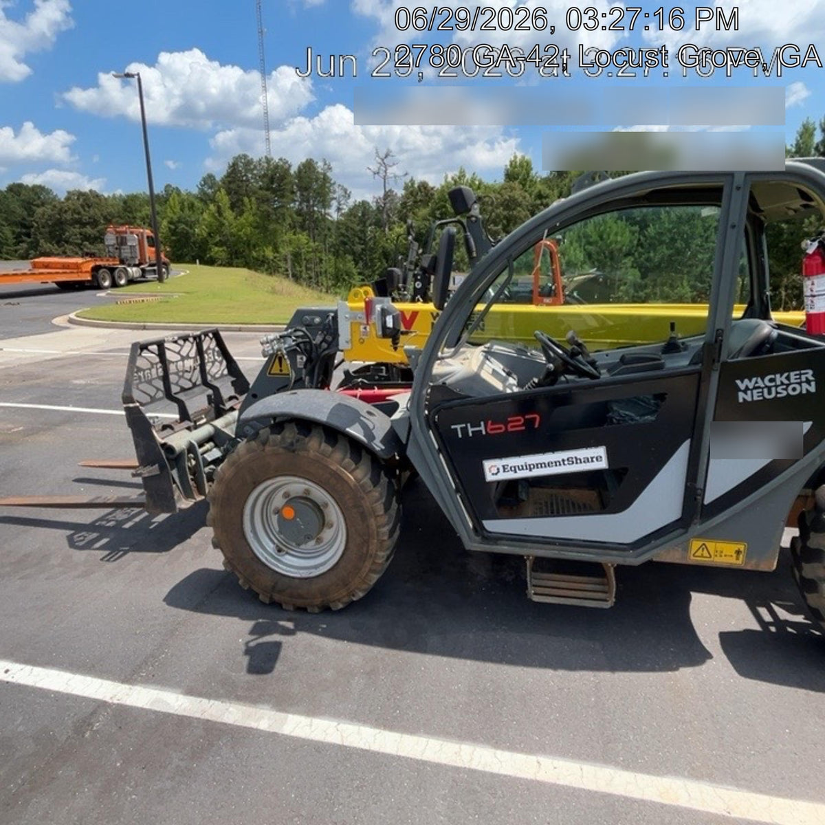 2019 WACKER NEUSON TH627