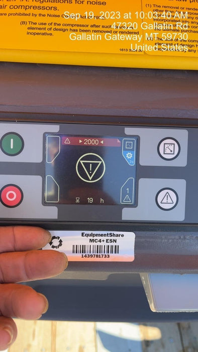 2023 ATLAS COPCO XAS188 CWK