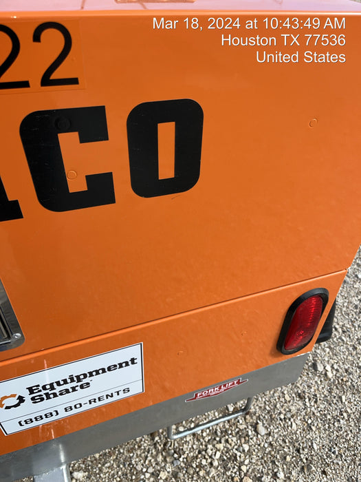 2024 Wanco WLTT-4MM4K Diesel, Deep Sea Controller, Shore Power Plug, Auto Start, (4) 350W LED Floodlights, 4kW Generator, 60 Gal Fuel Tank, 2" Ball, T3