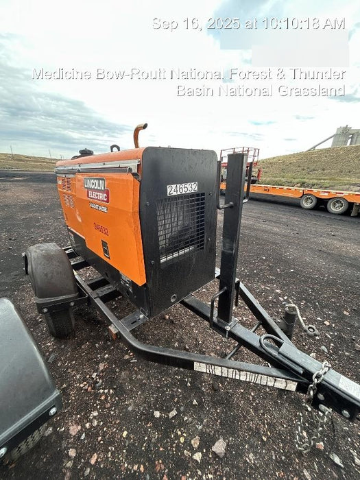 2022 Lincoln Electric LE400 Kubota V1505, Trlr, Cable Rack, Light Kit, ES Decals, T3