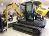 Wacker Neuson ET90 Enclosed Cab, Hybrid Tracks, Long Dipperstick, Bucket