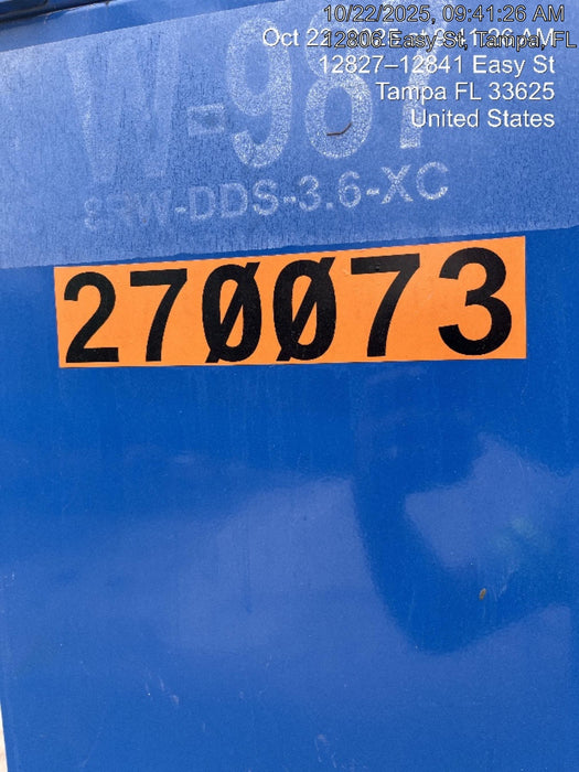 2022 THOMPSON 8RW DDS-3.6-X Canopy
