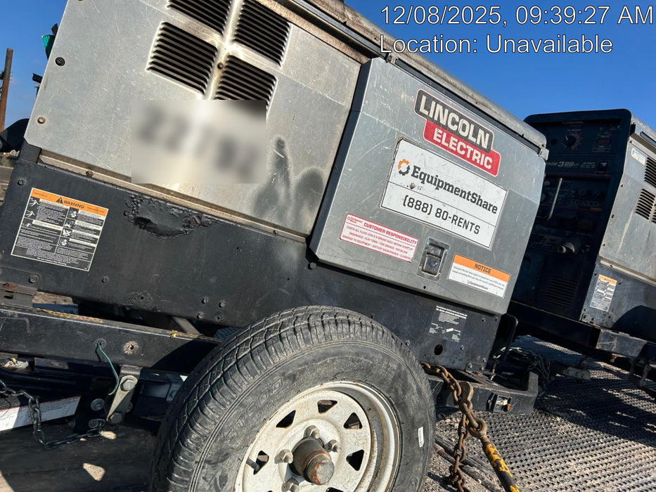 2019 Lincoln Electric Vantage 322 Lincoln Vantage 322 Welder w/Trailer, Light Kit, Cable Rack