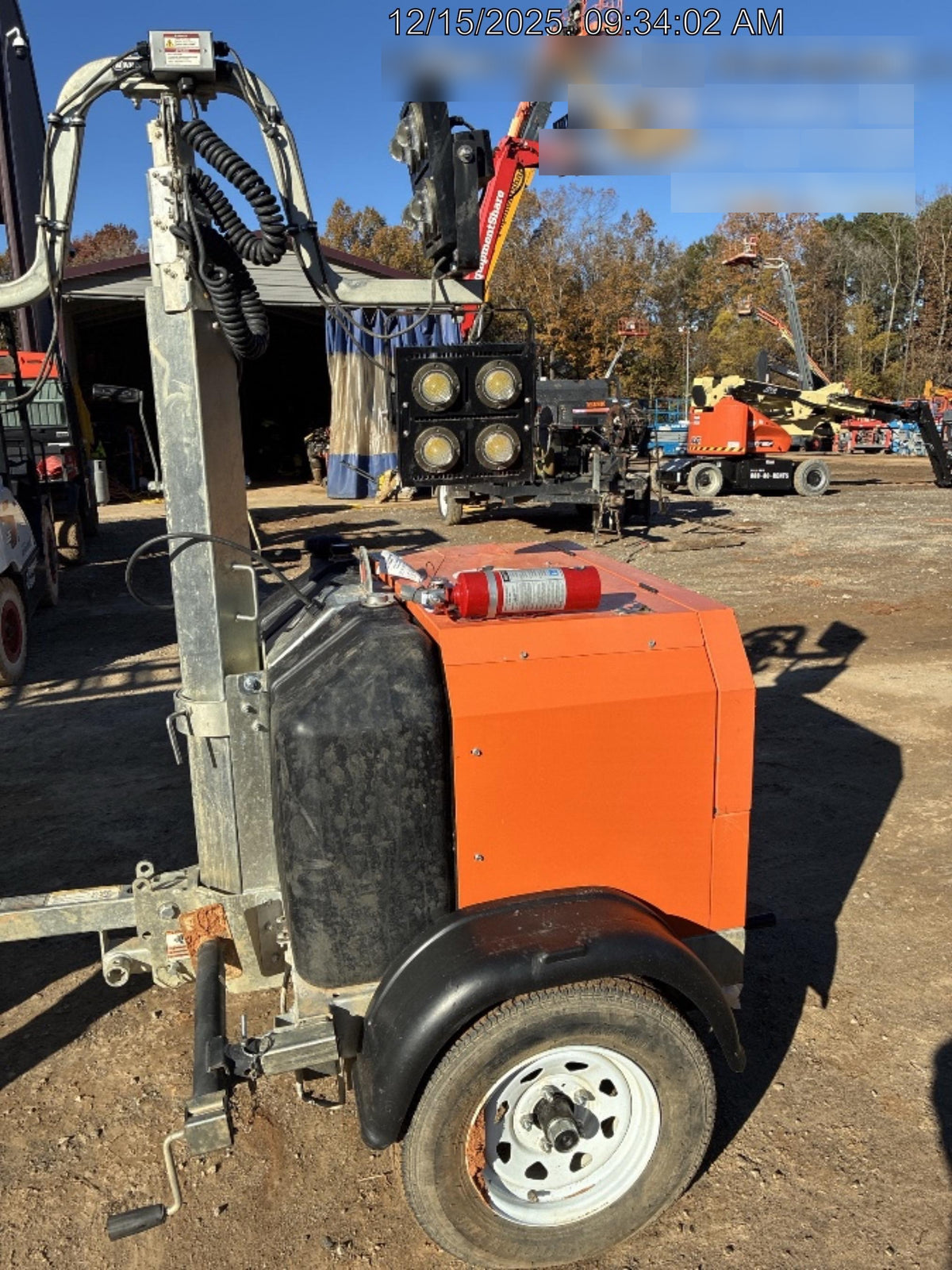 2024 Wanco WLTT-4MM4K Diesel, Deep Sea Controller, Shore Power Plug, Auto Start, (4) 350W LED Floodlights, 4kW Generator, 60 Gal Fuel Tank, 2" Ball, T3