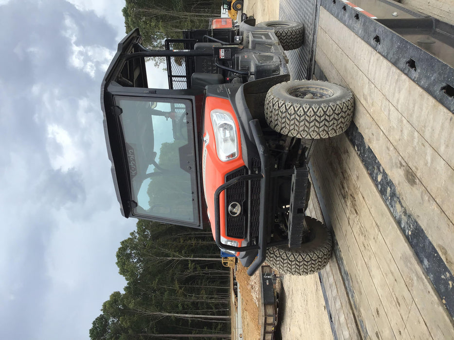 2019 Kubota RTV-X1140W-H 4wd Utility Cart, LED Strobe, Windshield Tempered Glass, Plastic Canopy, Wire Harness Kit, Backup Alarm