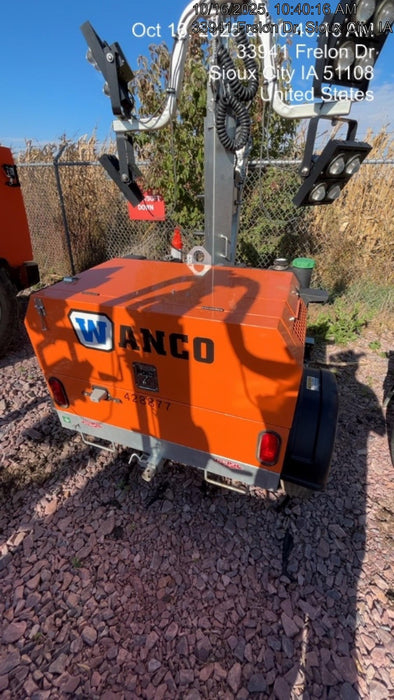 2024 Wanco WLTT-4MM4K Diesel, Deep Sea Controller, Shore Power Plug, Auto Start, (4) 350W LED Floodlights, 4kW Generator, 60 Gal Fuel Tank, 2" Ball, T3