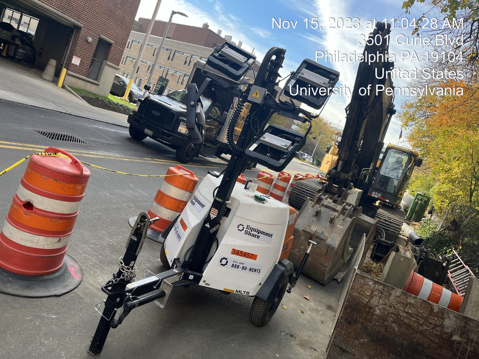 2023 Generac MLT2 Diesel, Flex Switch 120V Input, Powerzone Controller, (4) 320W LED Lights, 4kW Generator, 39.9 Gal Fuel Tank, 2" Ball, T3