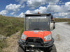 2022 Kubota RTV-X1140W-H Plastic Canopy, Windshield Acrylic Clear, LED Strobe Light, Wire Harness Kit, Back up Alarm