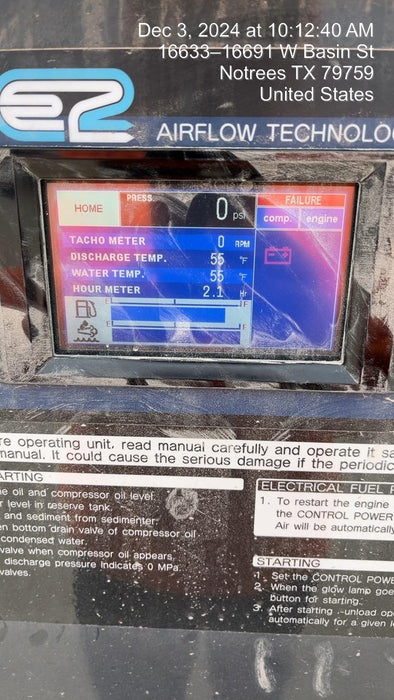 2024 AIRMAN PDSF375DP-6E1