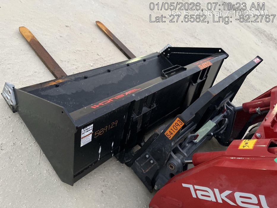 2025 TAKEUCHI 80" Smooth Bucket - Takeuchi