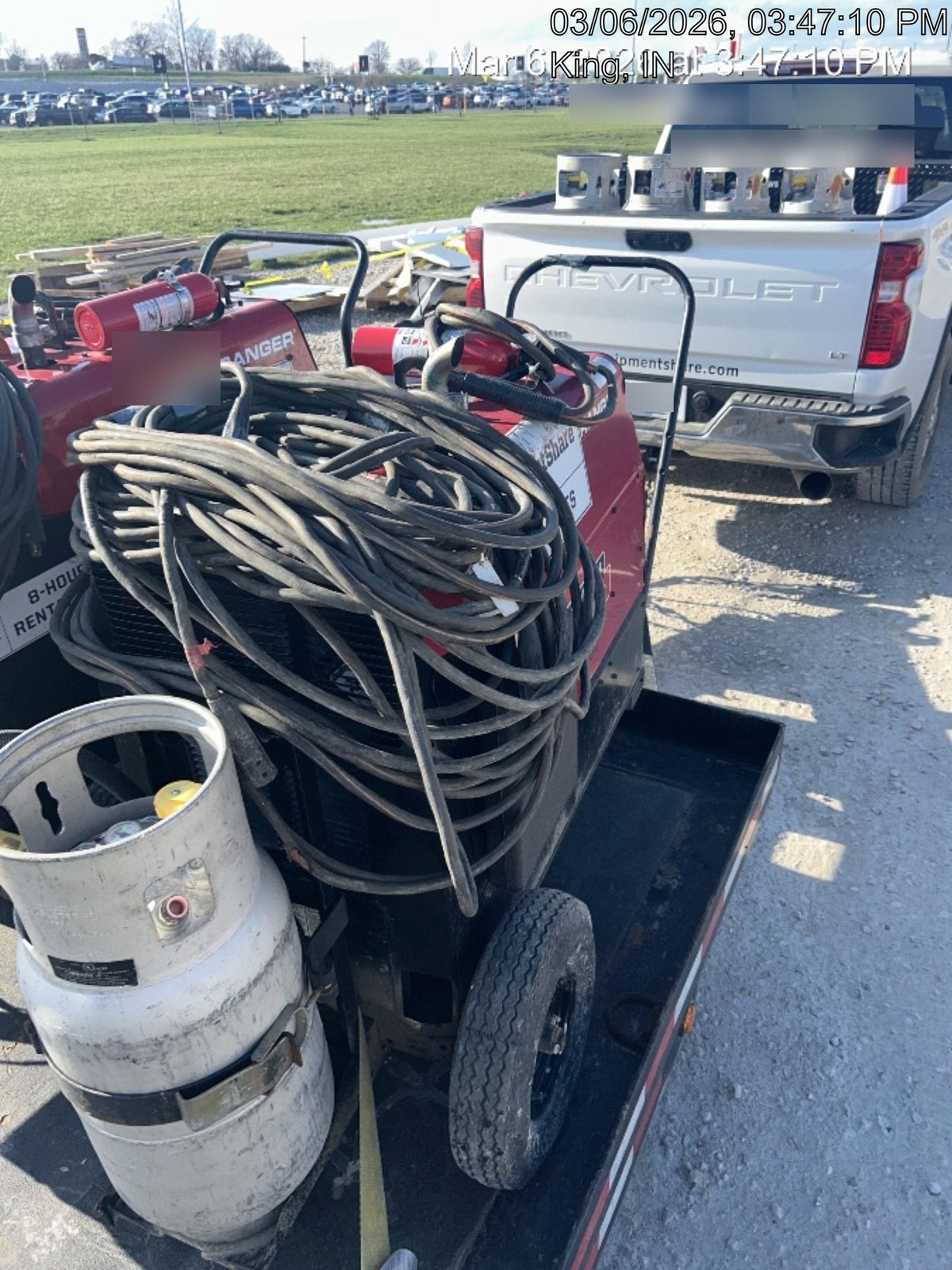 2024 Lincoln Electric Ranger 305 LPG Ranger 305 LPG, Undercarriage, Tank Holder & Strap, 10kw AC Gen, 25hp Kohler LPG Eng