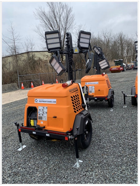 2023 Generac MLT2 Diesel, Flex Switch 120V Input, Powerzone Controller, 
(4) 320W LED Lights, 4kW Generator, 39.9 Gal Fuel Tank, 2" Ball, T3