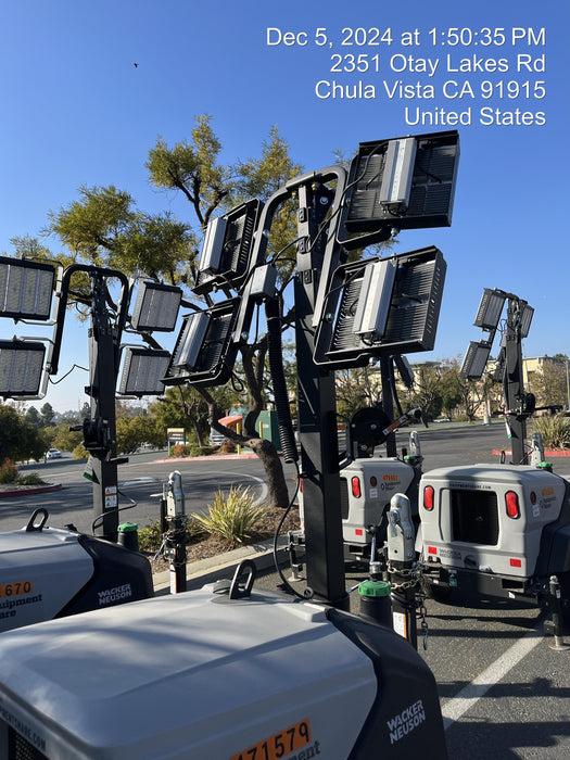 2024 Wacker Neuson LTT4 Diesel, Kohler KDW702, Deep Sea Controller, Auto Start, LED 320W, Bypass Outlet, T3