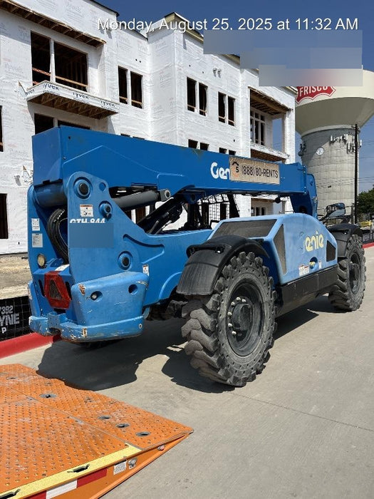2018 Genie GTH-844 GTH-844 w/Open ROPS, Solid Tires, beacon/work lights, 60" carriage/forks
