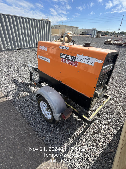 2023 Lincoln Electric LE400 Kubota V1505, Trlr, Cable Rack, Light Kit, ES Decals, T3