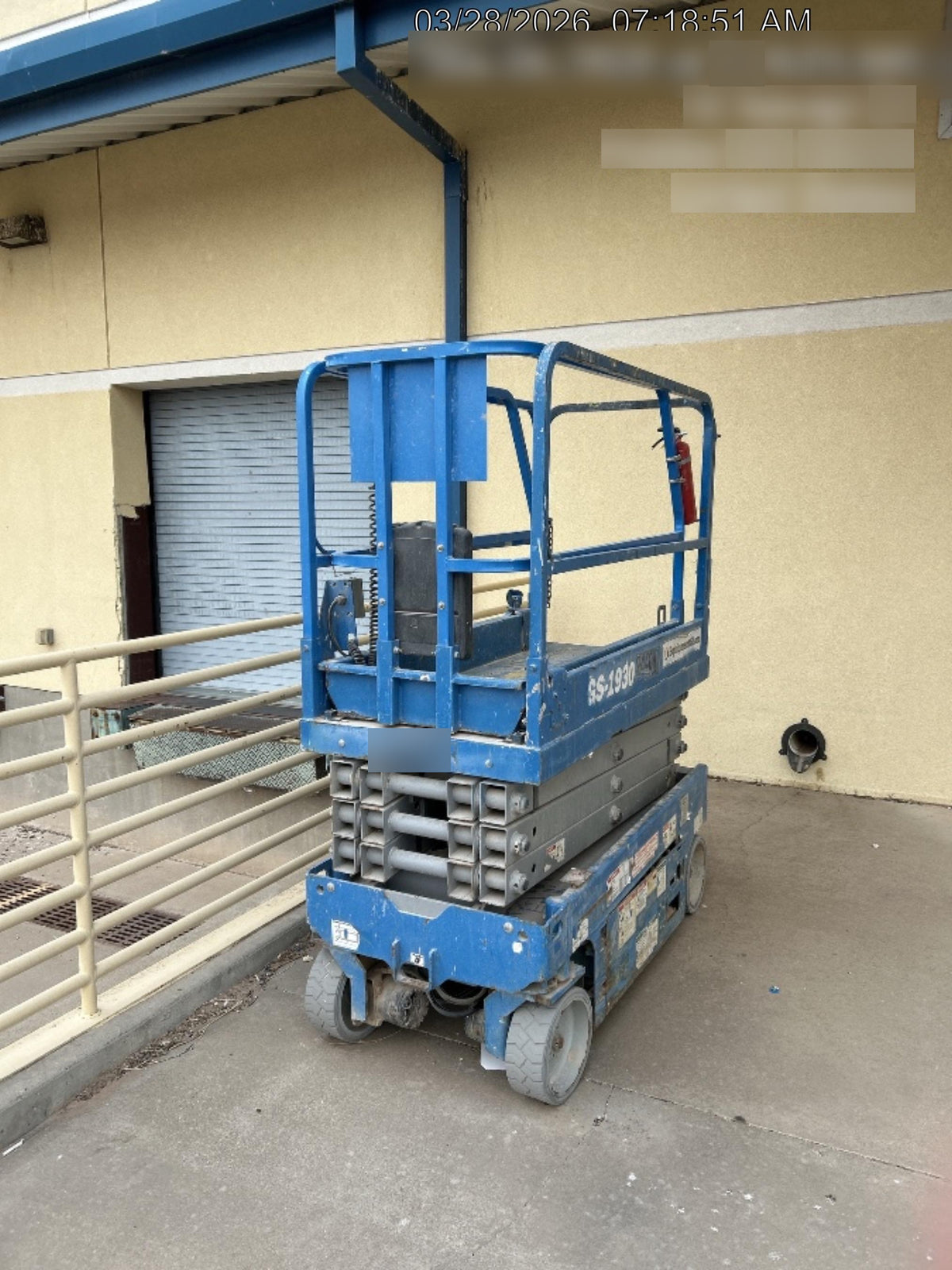 2019 Genie GS-1930 Genie GS-1930 Scissor Lift w/Standard Options