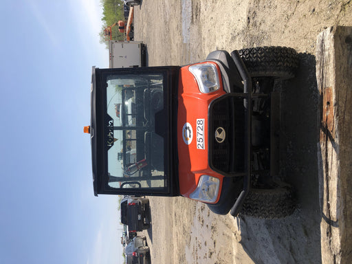 2019 Kubota RTV-X1140 4wd Utility Cart, LED Strobe, Windshield Tempered Glass, Pastic Canopy, Wire Harness Kit, Backup Alarm