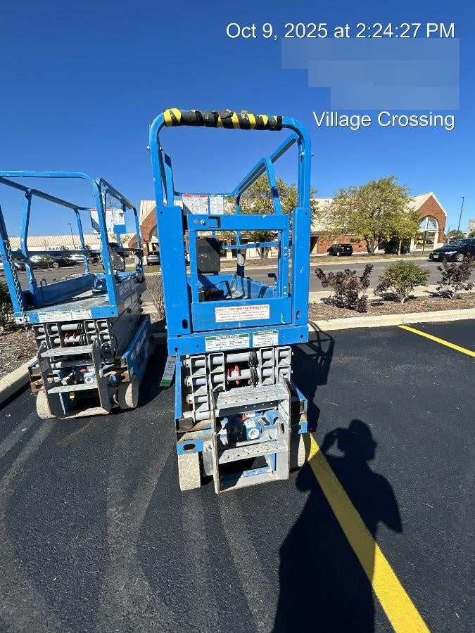 2020 Genie GS-1930 Solid Non Marking Tires, Beacon, Folding rails with half height swing gate