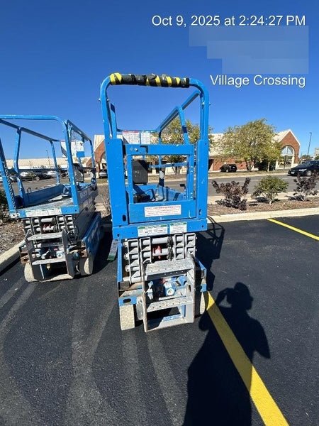 2020 Genie GS-1930 Solid Non Marking Tires, Beacon, Folding rails with half height swing gate