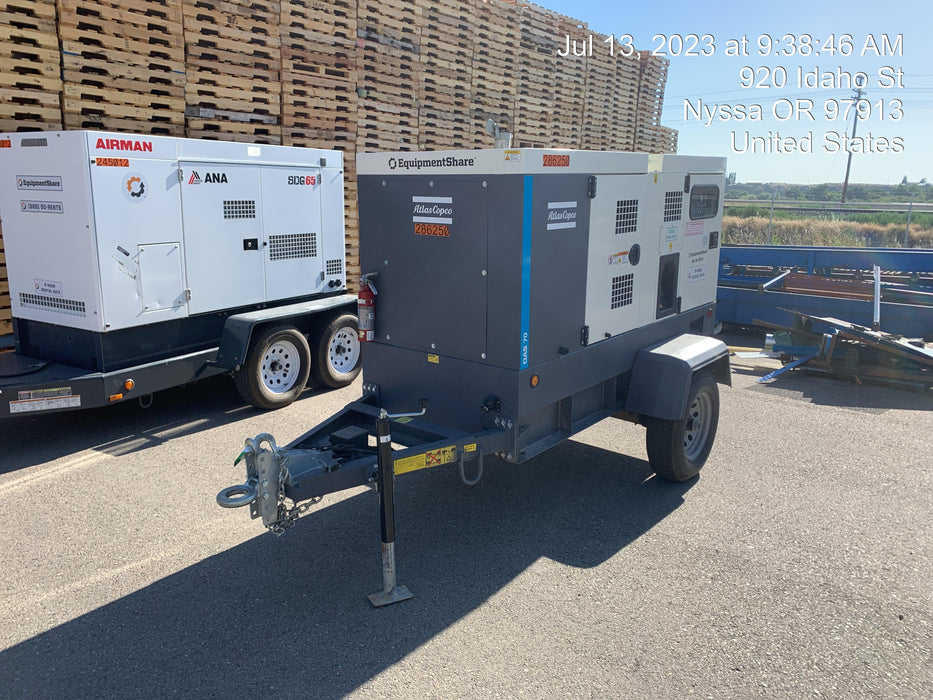 2022 ATLAS COPCO QAS 70