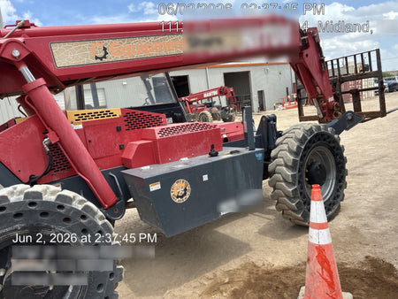 2018 Manitou MTA10055 Manitou MTA10055 - Canopy, Worklights, Beacon, 66" Carriage, 60" Forks, Solid Tires, Aux Hydraulics