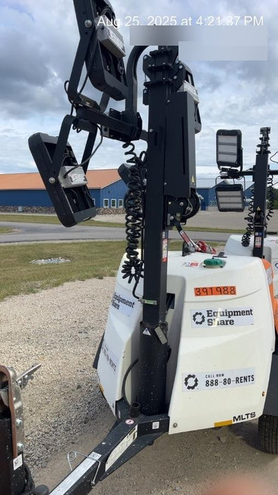 2024 Generac MLT2 Diesel, Flex Switch 120V Input, Powerzone Controller, 
(4) 320W LED Lights, 4kW Generator, 39.9 Gal Fuel Tank, 2" Ball, T3